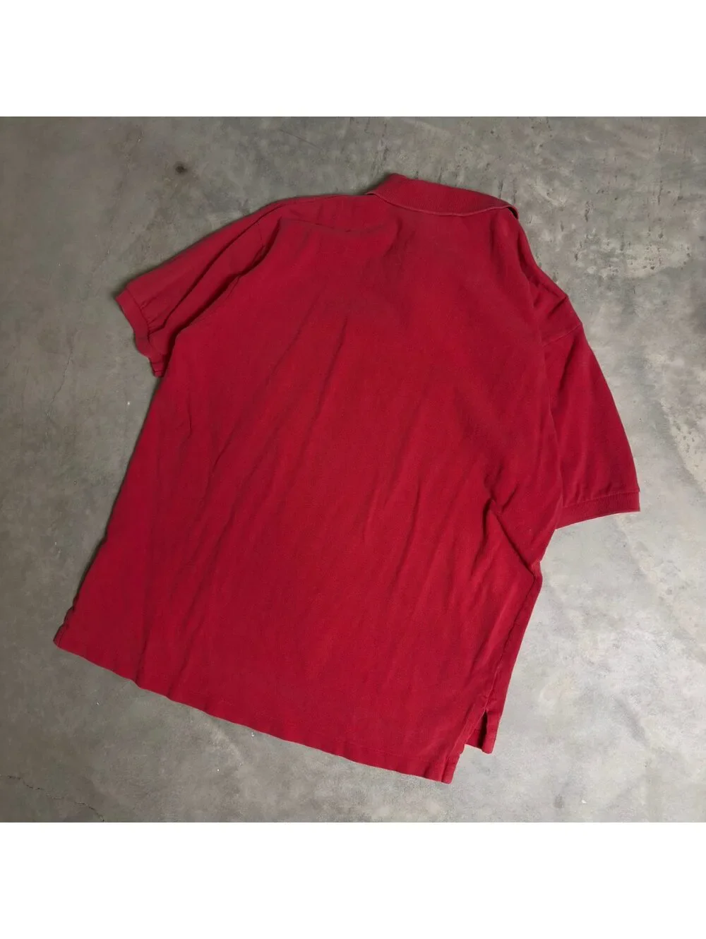 Polo Ralph Lauren Red Polo Mens L Cotton
